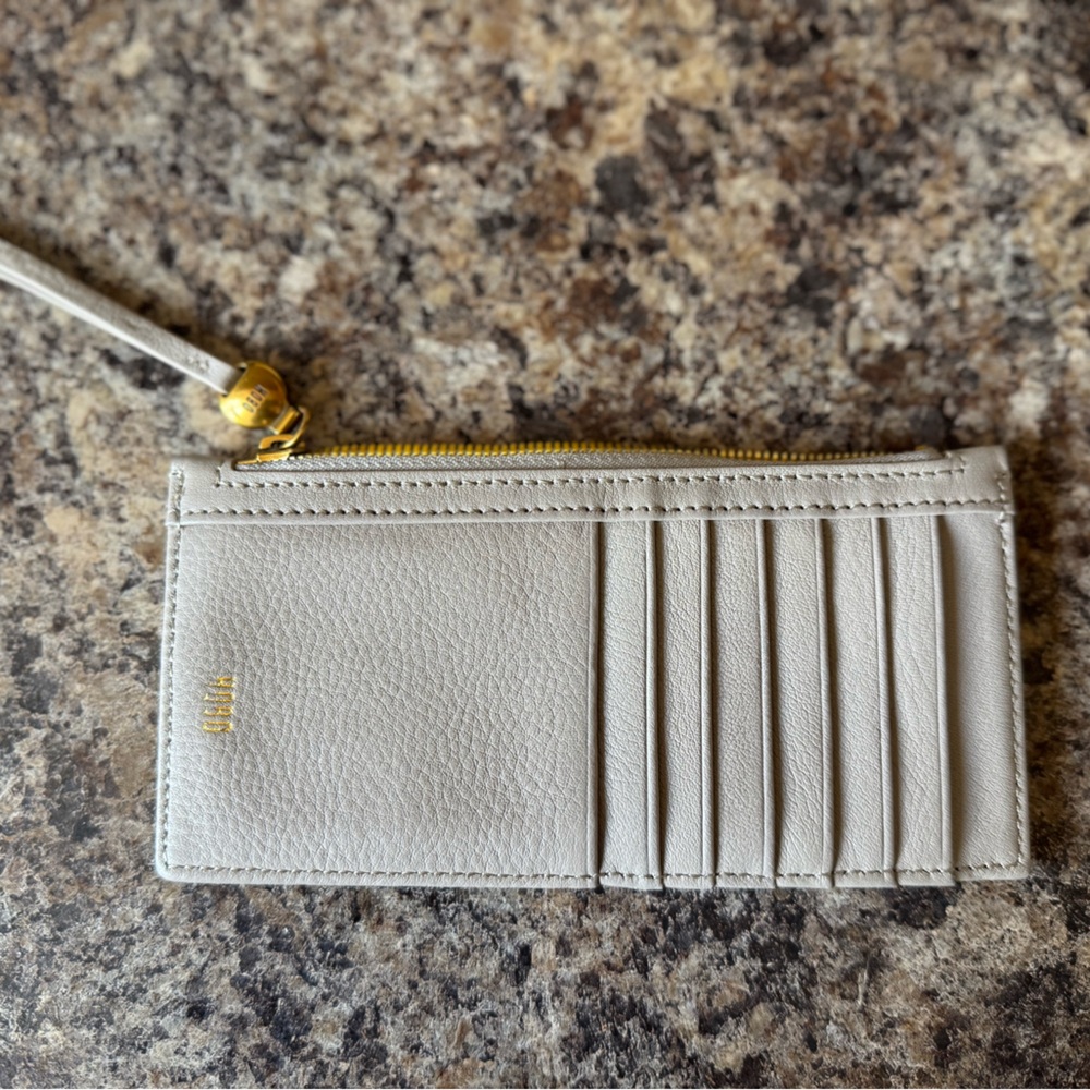 HOBO Carte Card Case in Taupe